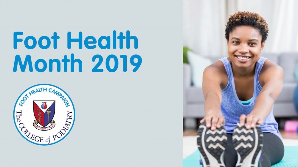 Advert for Foot Health Month 2019